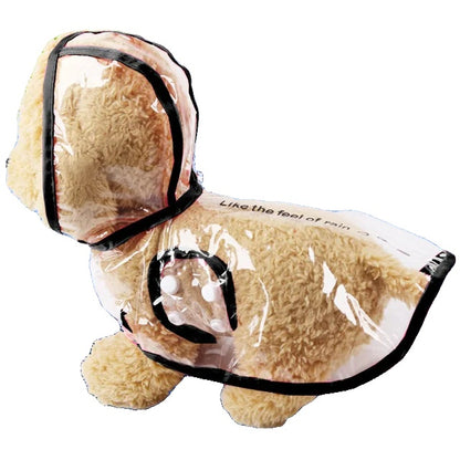 Variant image for Dog Raincoat for Small to Medium Dogs – Waterproof, Stylish Transparent Design, Soft PVC Material-20