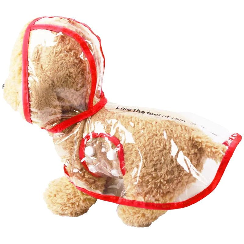 Variant image for Dog Raincoat for Small to Medium Dogs – Waterproof, Stylish Transparent Design, Soft PVC Material-16