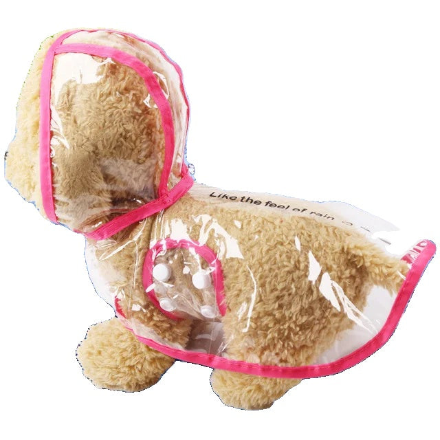 Variant image for Dog Raincoat for Small to Medium Dogs – Waterproof, Stylish Transparent Design, Soft PVC Material-23