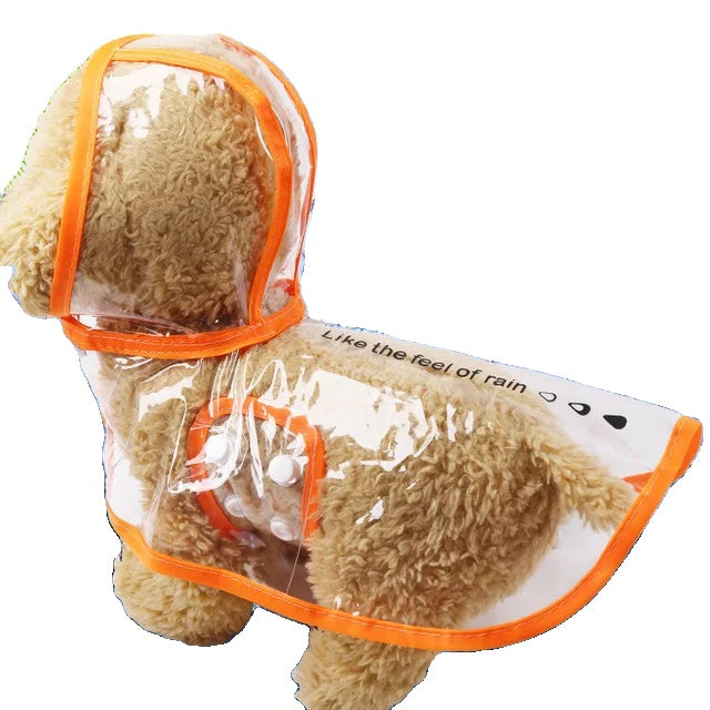 Variant image for Dog Raincoat for Small to Medium Dogs – Waterproof, Stylish Transparent Design, Soft PVC Material-8