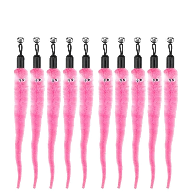 Variant image for Interactive Cat Toy Replacement Worms – Soft, Safe, Easy to Attach, Attracts with Bell-12
