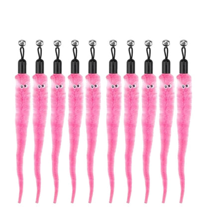 Variant image for Interactive Cat Toy Replacement Worms – Soft, Safe, Easy to Attach, Attracts with Bell-12