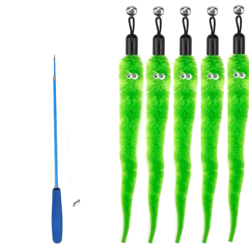 Variant image for Interactive Cat Toy Replacement Worms – Soft, Safe, Easy to Attach, Attracts with Bell-6
