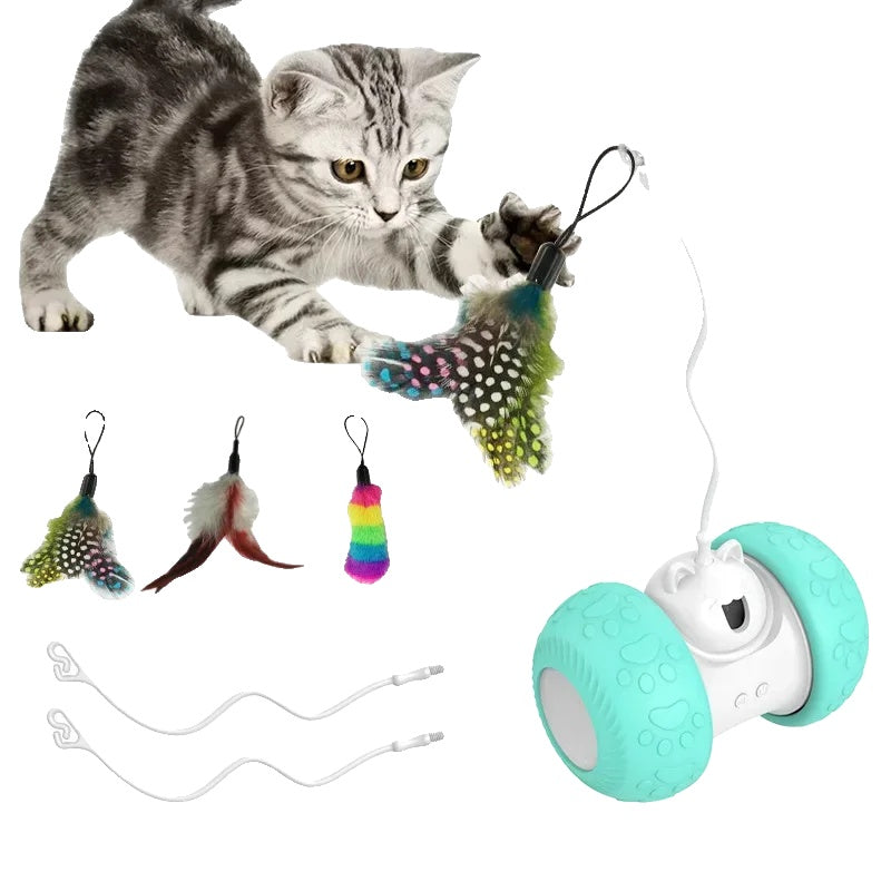 Variant image for Interactive Cat Toy for Indoor Cats – Smart Robotic Design, LED Lights, Long Battery Life-3