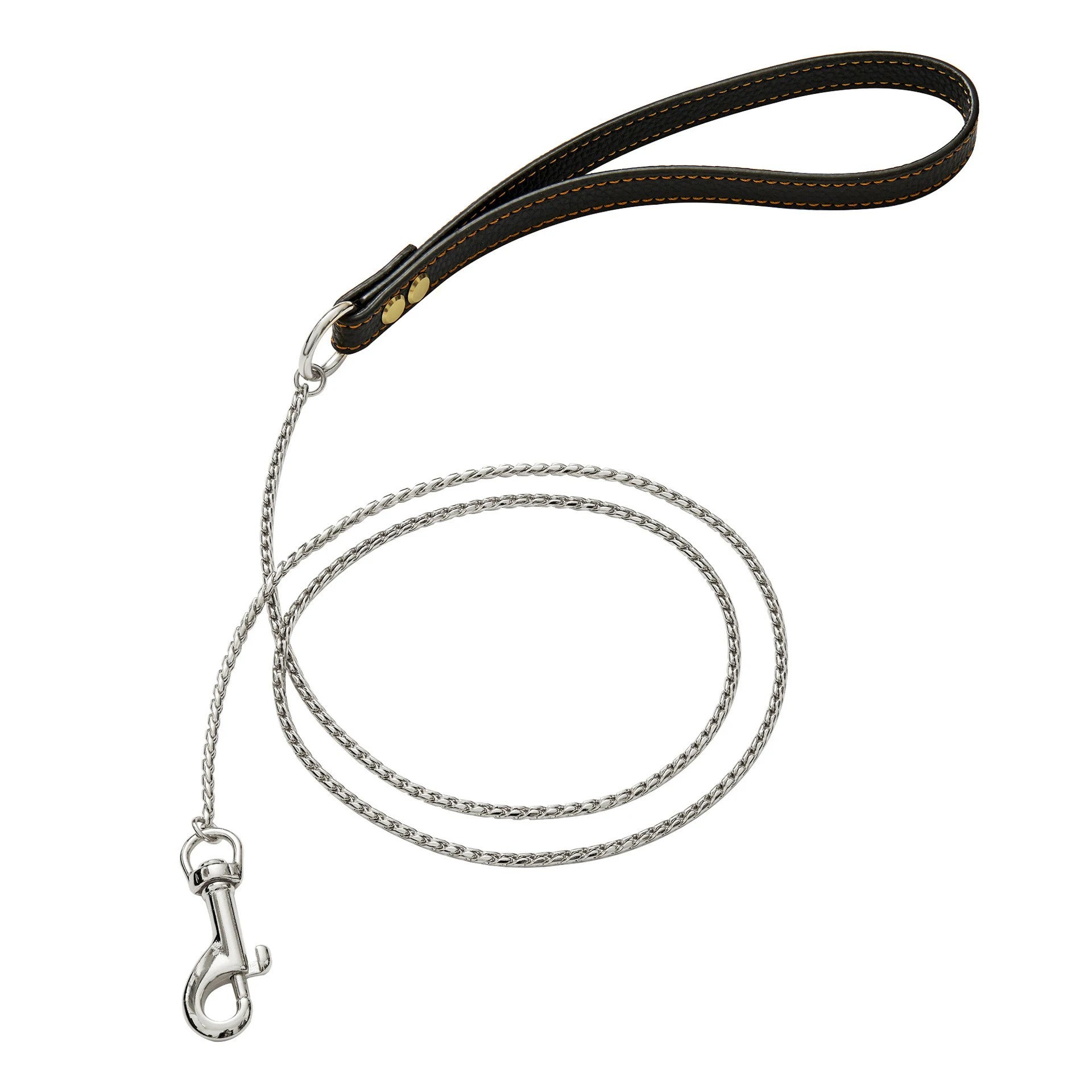 Variant image for Choke Collar for Dogs – Heavy-Duty Stainless Steel, 18K Gold-Plated, Anti-Rust Design-32