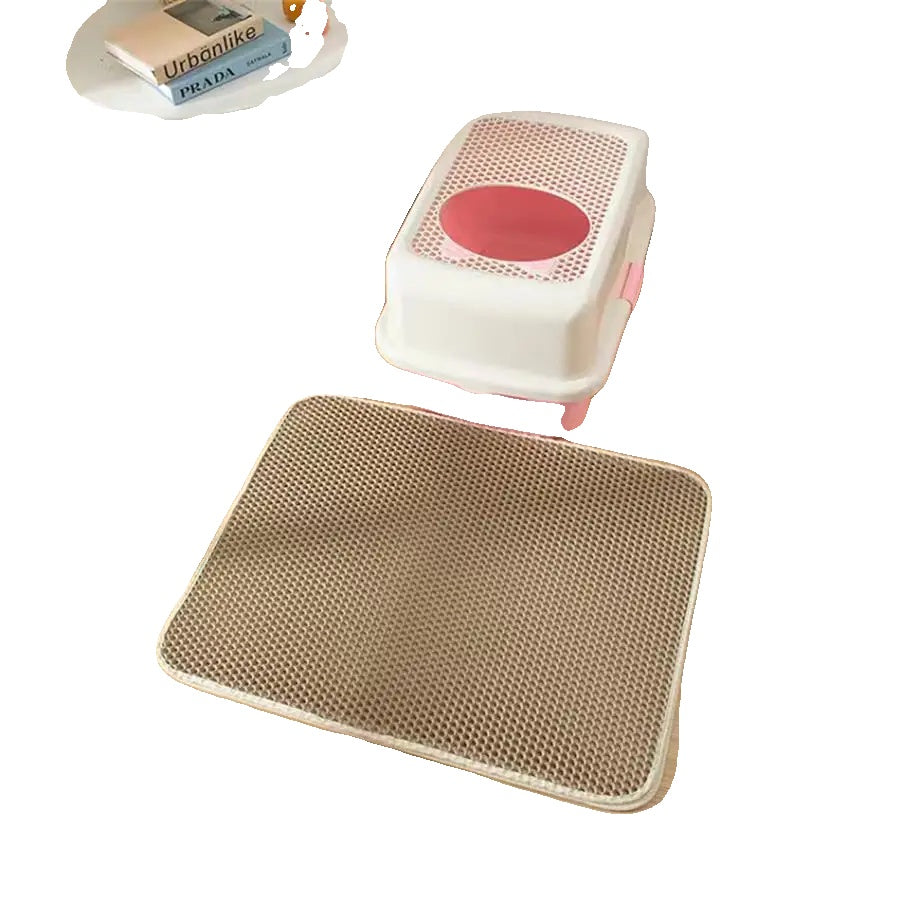 Variant image for Cat Litter Mat for Cats – Waterproof, Double Layer, Skidproof EVA Design-33