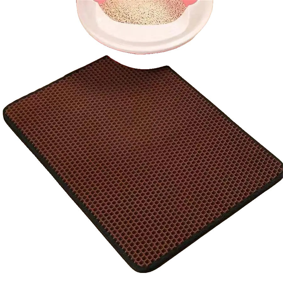 Variant image for Cat Litter Mat for Cats – Waterproof, Double Layer, Skidproof EVA Design-34