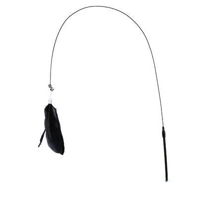 Variant image for Interactive Cat Toy for Kittens – Feather Teaser Wand, Suction Cup Design, Engaging Play-3