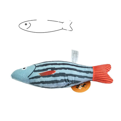 Variant image for Interactive Cat Toy – 3D Simulation Fish, Catnip-Infused, Soft Plush Chew Toy-4