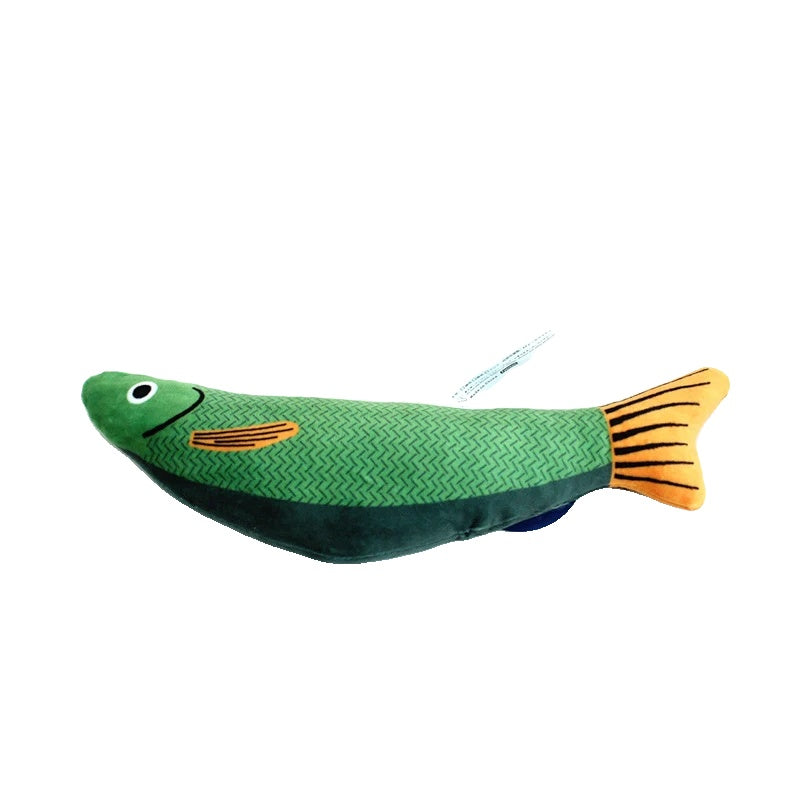 Variant image for Interactive Cat Toy – 3D Simulation Fish, Catnip-Infused, Soft Plush Chew Toy-2