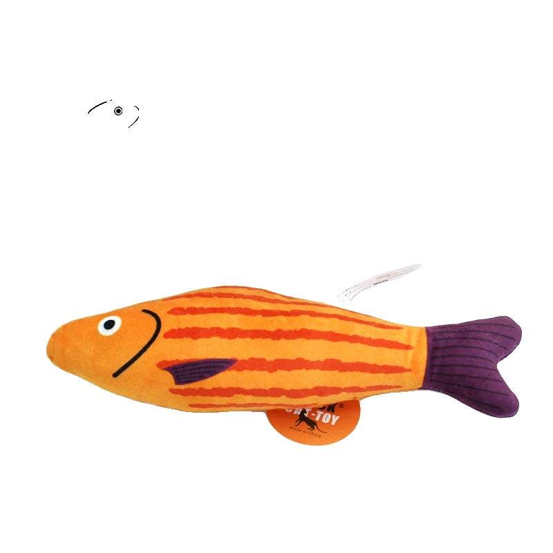 Variant image for Interactive Cat Toy – 3D Simulation Fish, Catnip-Infused, Soft Plush Chew Toy-7