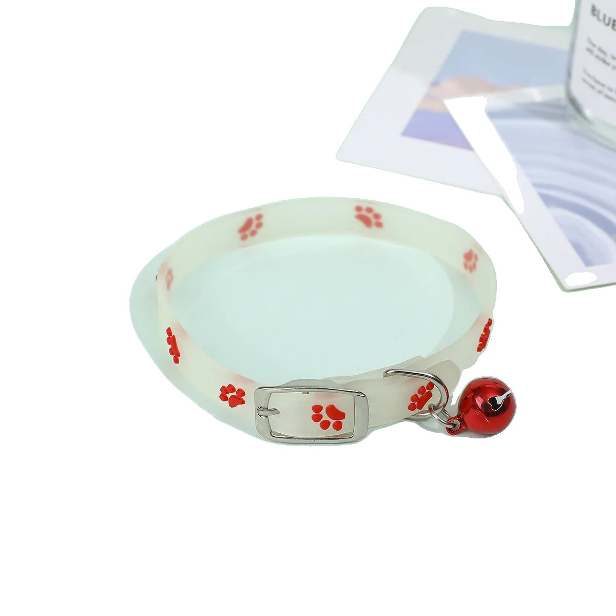 Variant image for Cat Collar – Luminous Silicone, Anti-Loss Design, Fluorescent Bell-5