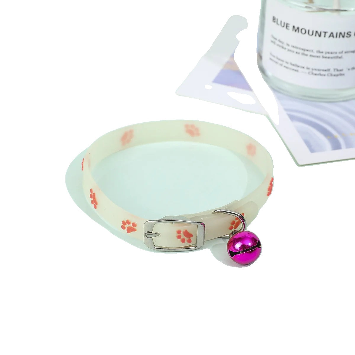 Variant image for Cat Collar – Luminous Silicone, Anti-Loss Design, Fluorescent Bell-2