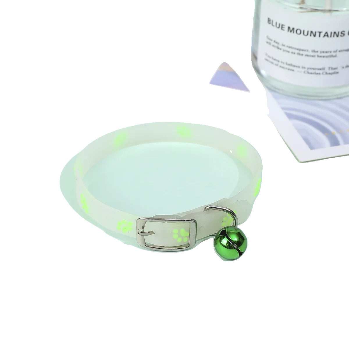 Variant image for Cat Collar – Luminous Silicone, Anti-Loss Design, Fluorescent Bell-3