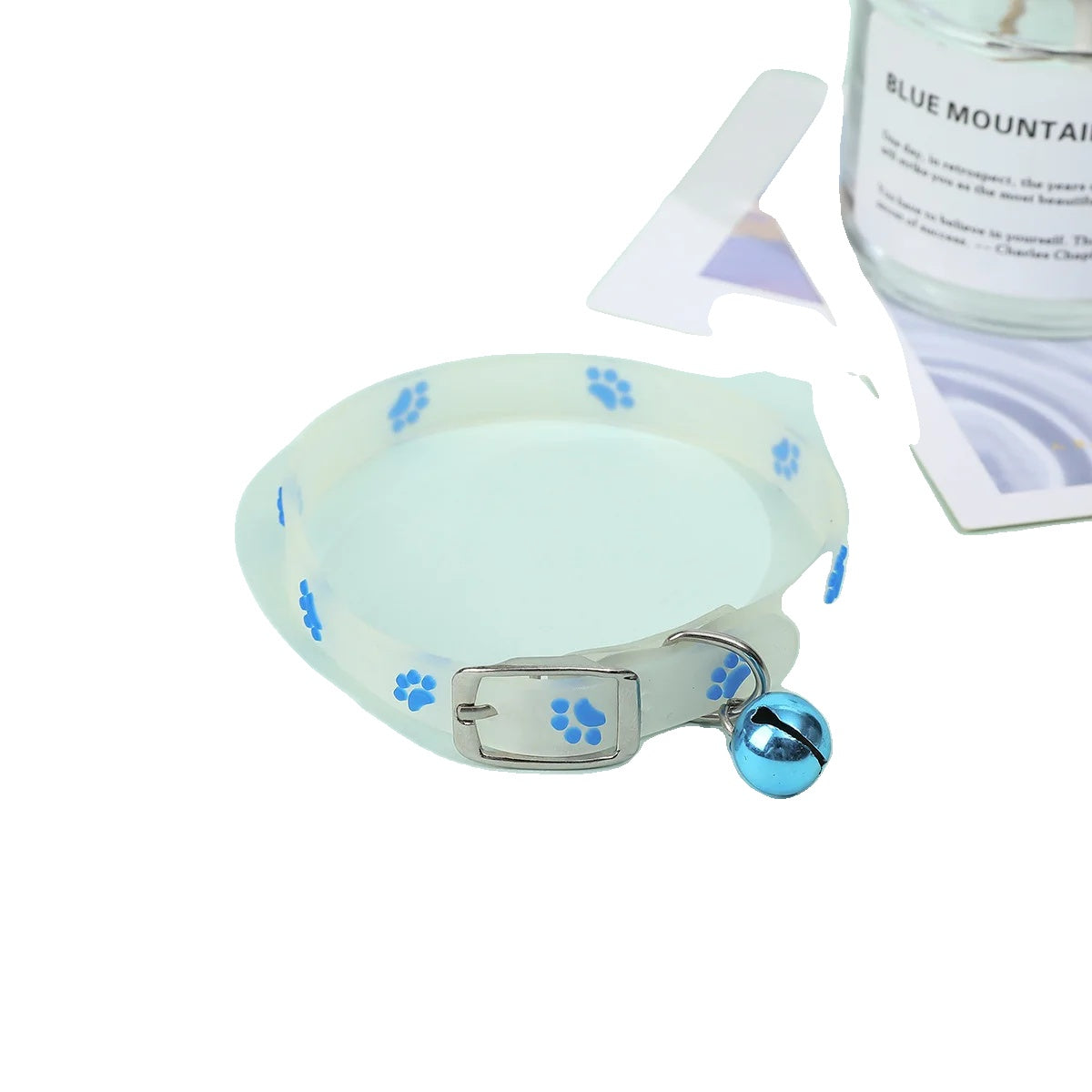 Variant image for Cat Collar – Luminous Silicone, Anti-Loss Design, Fluorescent Bell-4