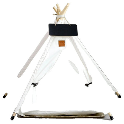 Variant image for Pet Teepee Tent for Cats and Dogs – Portable, Washable, Includes Cushion-31