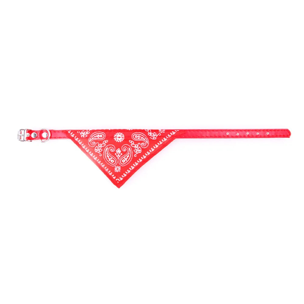Variant image for Adjustable Bandana Collar for Cats & Small Dogs – Triangular Shape, Charming Printed Design, Comfortable Fit-7
