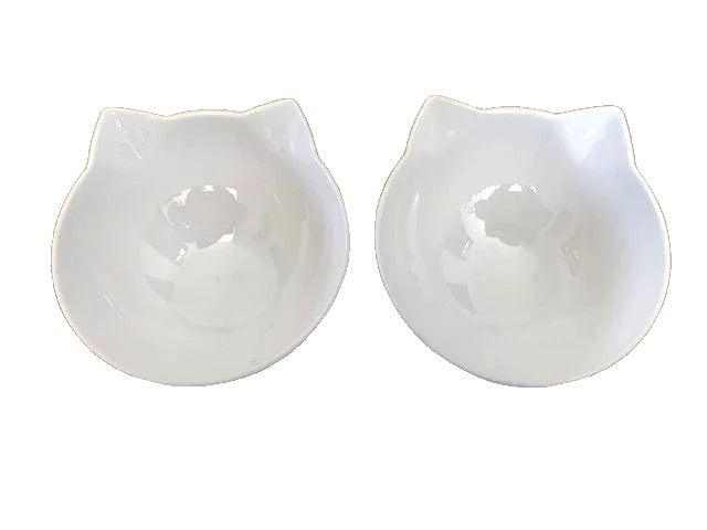Variant image for Double Cat Bowl for Cats – Elevated Design, Non-Slip, Easy to Clean, Adjustable Angle-5