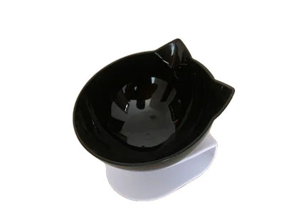 Variant image for Double Cat Bowl for Cats – Elevated Design, Non-Slip, Easy to Clean, Adjustable Angle-1