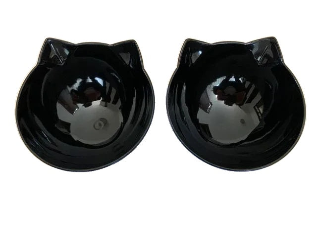 Variant image for Double Cat Bowl for Cats – Elevated Design, Non-Slip, Easy to Clean, Adjustable Angle-10
