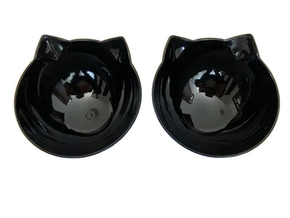 Variant image for Double Cat Bowl for Cats – Elevated Design, Non-Slip, Easy to Clean, Adjustable Angle-10