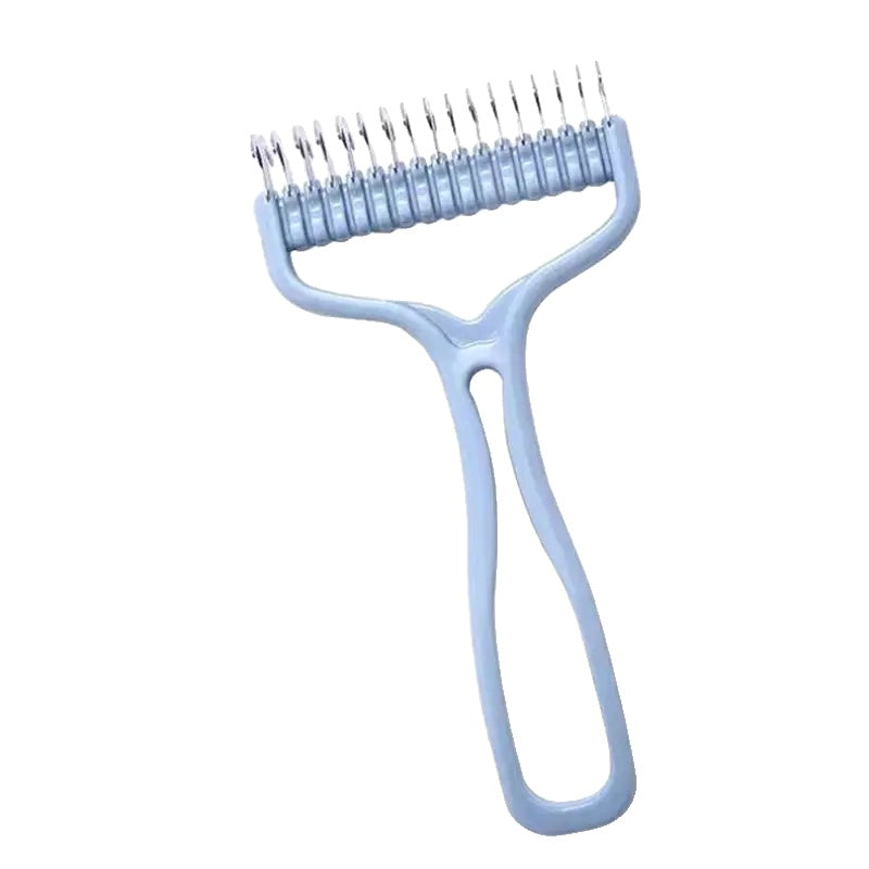 Variant image for Double-Sided Dog Grooming Brush – Stainless Steel Fur Knot Cutter, Deshedding Tool-6