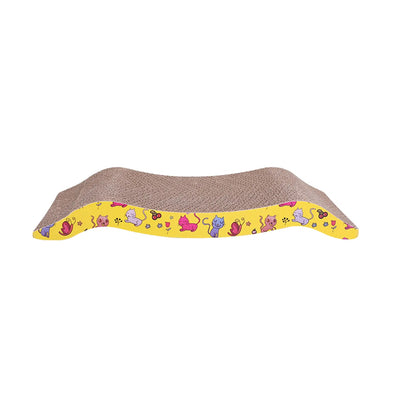 Variant image for Cat Scratcher for Indoor Cats – Durable Corrugated Cardboard, Multi-Functional Lounge Bed-4