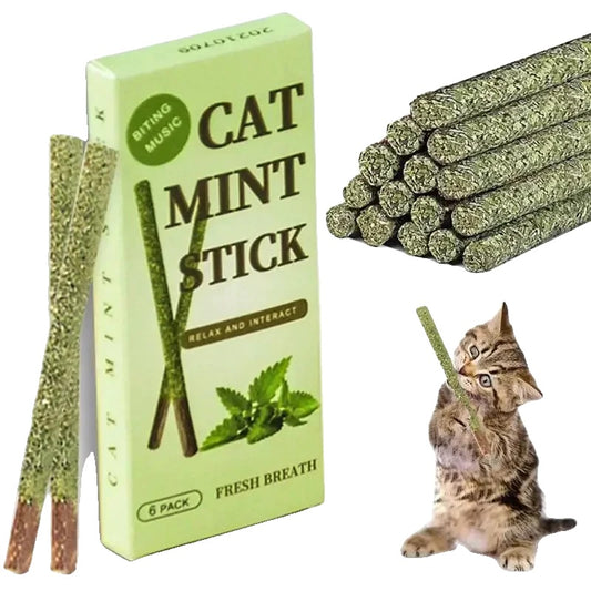 Dental Sticks for Cats – 100% Natural Silvervine, Promotes Dental Health, Reduces Anxiety-2