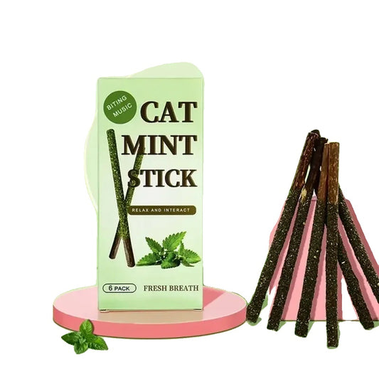 Dental Sticks for Cats – 100% Natural Silvervine, Promotes Dental Health, Reduces Anxiety-1