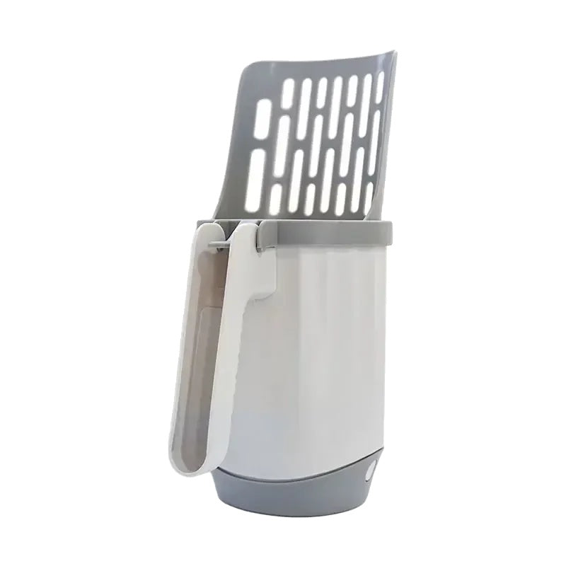 Variant image for Cat Litter Scoop for Easy Cleaning – Large Capacity, Durable ABS, Built-in Trash Can-1