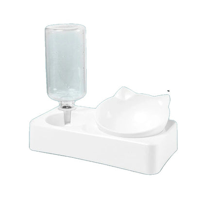 Variant image for Raised Dog and Cat Bowls – Ergonomic 15-Degree Tilt, Automatic Water Feeder, Durable and Easy-to-Clean Material-1