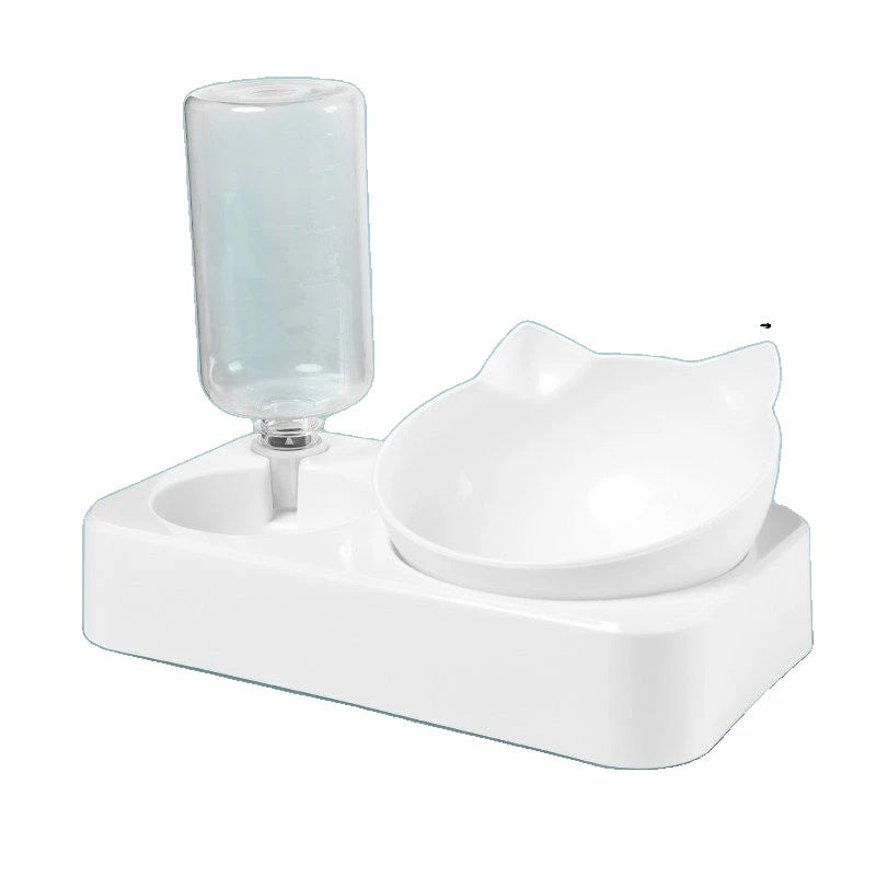 Variant image for Raised Dog and Cat Bowls – Ergonomic 15-Degree Tilt, Automatic Water Feeder, Durable and Easy-to-Clean Material-2