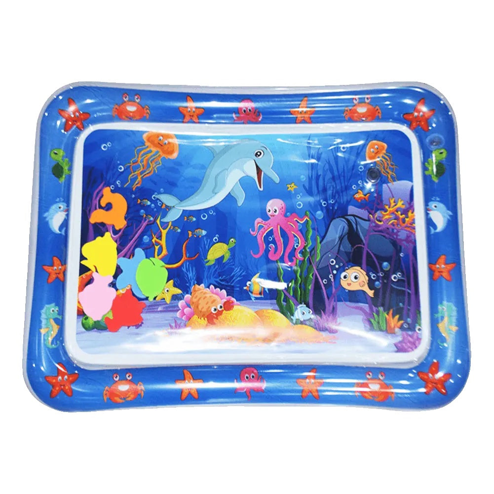 Variant image for Inflatable Water Play Mat for Cats and Dogs – Interactive Sensory Toy, Ocean Theme, Durable PVC-5