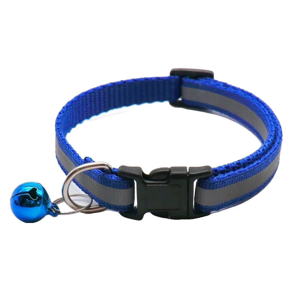 Variant image for Reflective Collar for Cats and Small Dogs – Adjustable Fit, 12 Colors, Includes Bell-2
