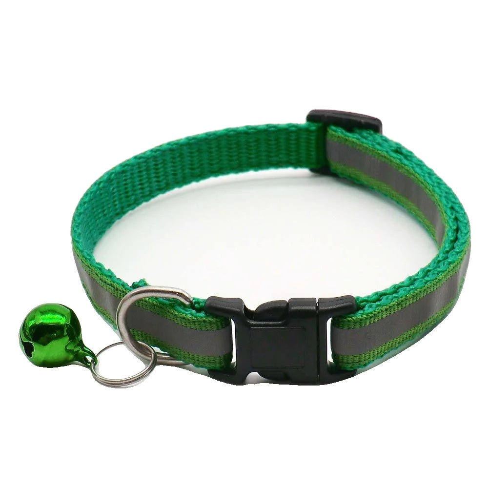 Variant image for Reflective Collar for Cats and Small Dogs – Adjustable Fit, 12 Colors, Includes Bell-5