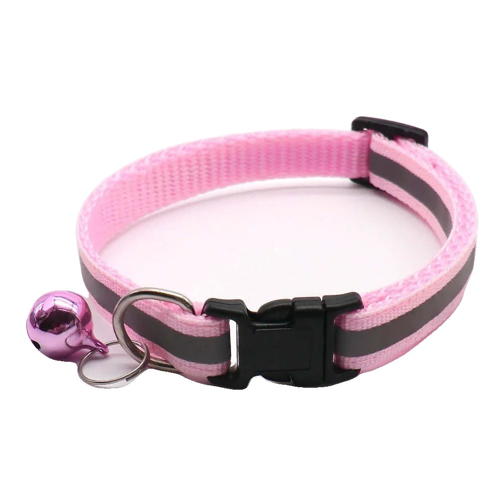 Variant image for Reflective Collar for Cats and Small Dogs – Adjustable Fit, 12 Colors, Includes Bell-13