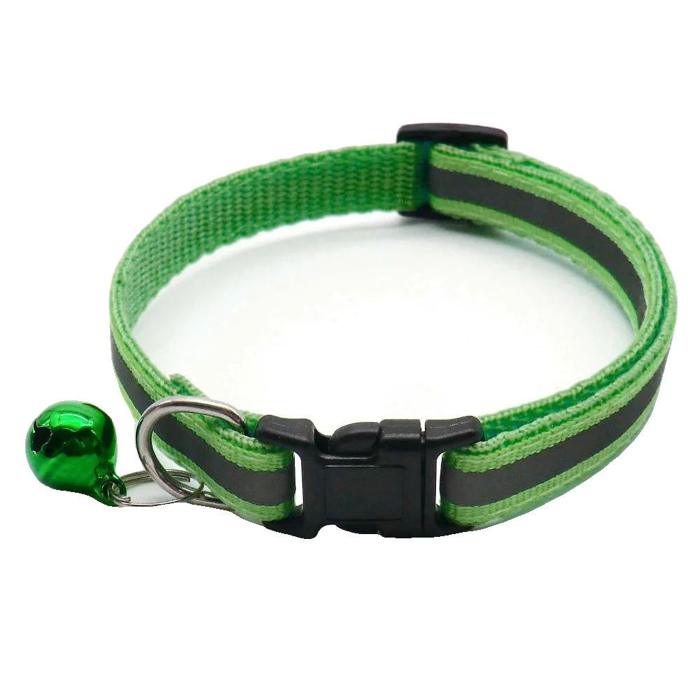 Variant image for Reflective Collar for Cats and Small Dogs – Adjustable Fit, 12 Colors, Includes Bell-8