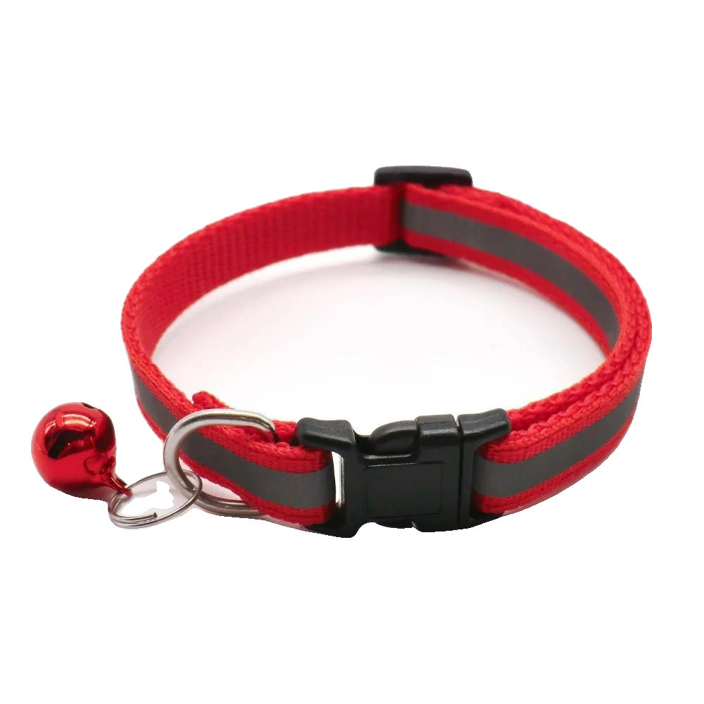 Variant image for Reflective Collar for Cats and Small Dogs – Adjustable Fit, 12 Colors, Includes Bell-9