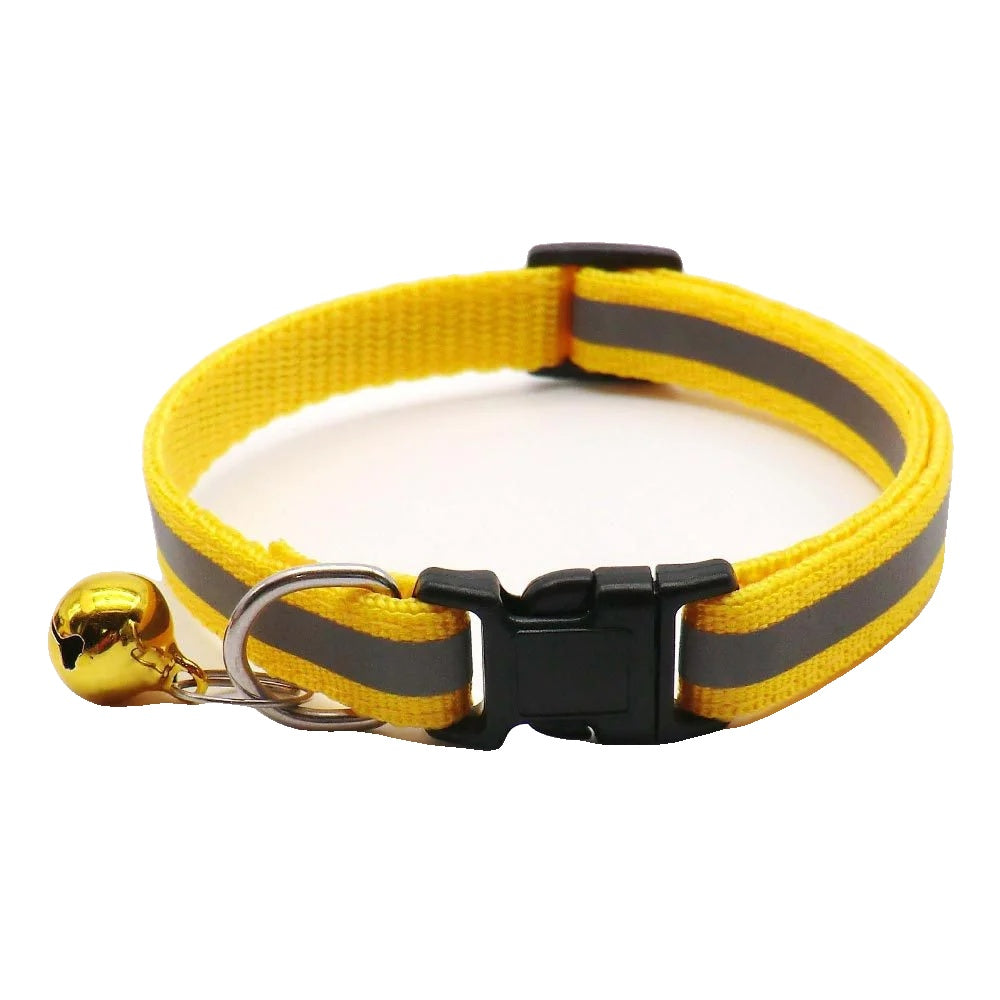 Variant image for Reflective Collar for Cats and Small Dogs – Adjustable Fit, 12 Colors, Includes Bell-6