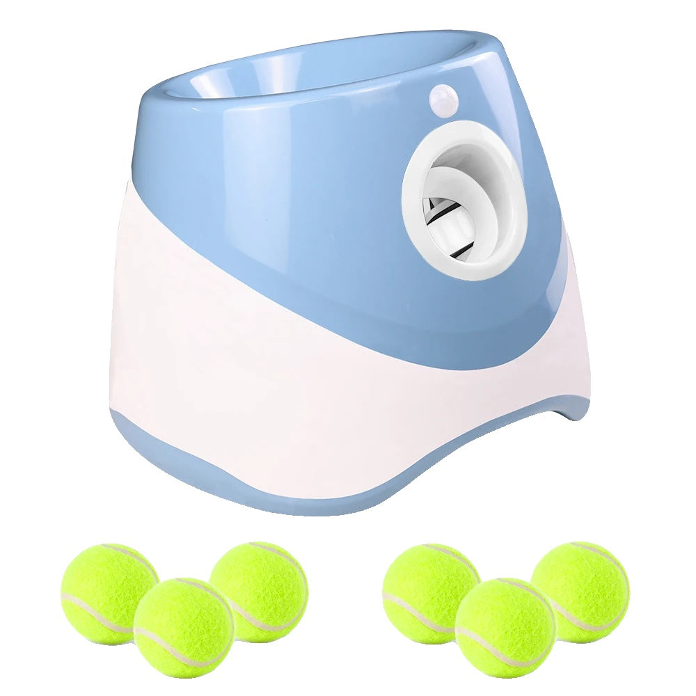 Variant image for Automatic Tennis Ball Launcher for Dogs – Rechargeable, Interactive, Includes 6 Mini Balls-2