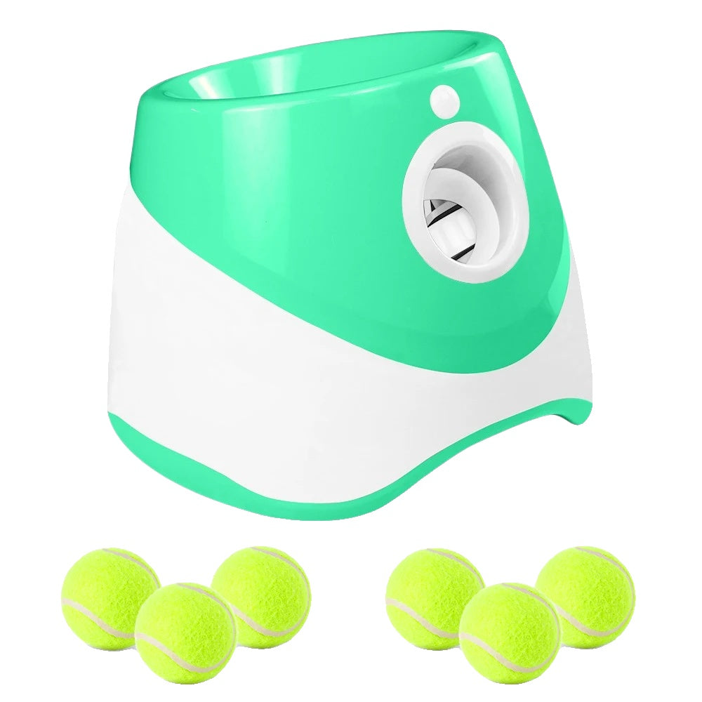 Variant image for Automatic Tennis Ball Launcher for Dogs – Rechargeable, Interactive, Includes 6 Mini Balls-3