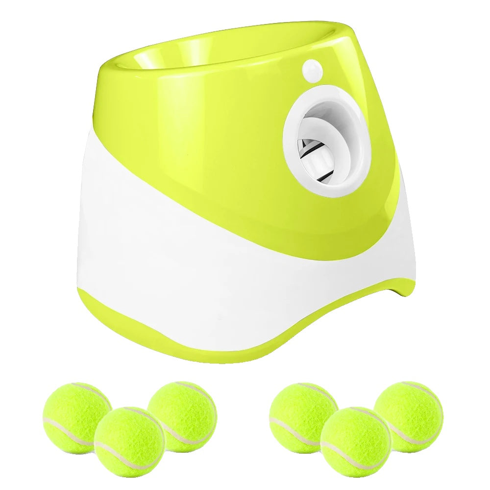 Variant image for Automatic Tennis Ball Launcher for Dogs – Rechargeable, Interactive, Includes 6 Mini Balls-4