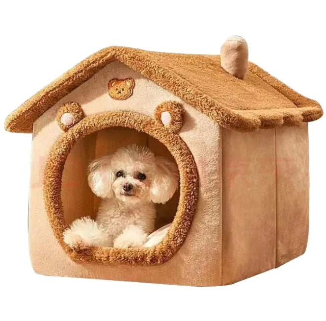 Variant image for Dog House for Small Pets – Washable, Dismantable, All-Season Design-2