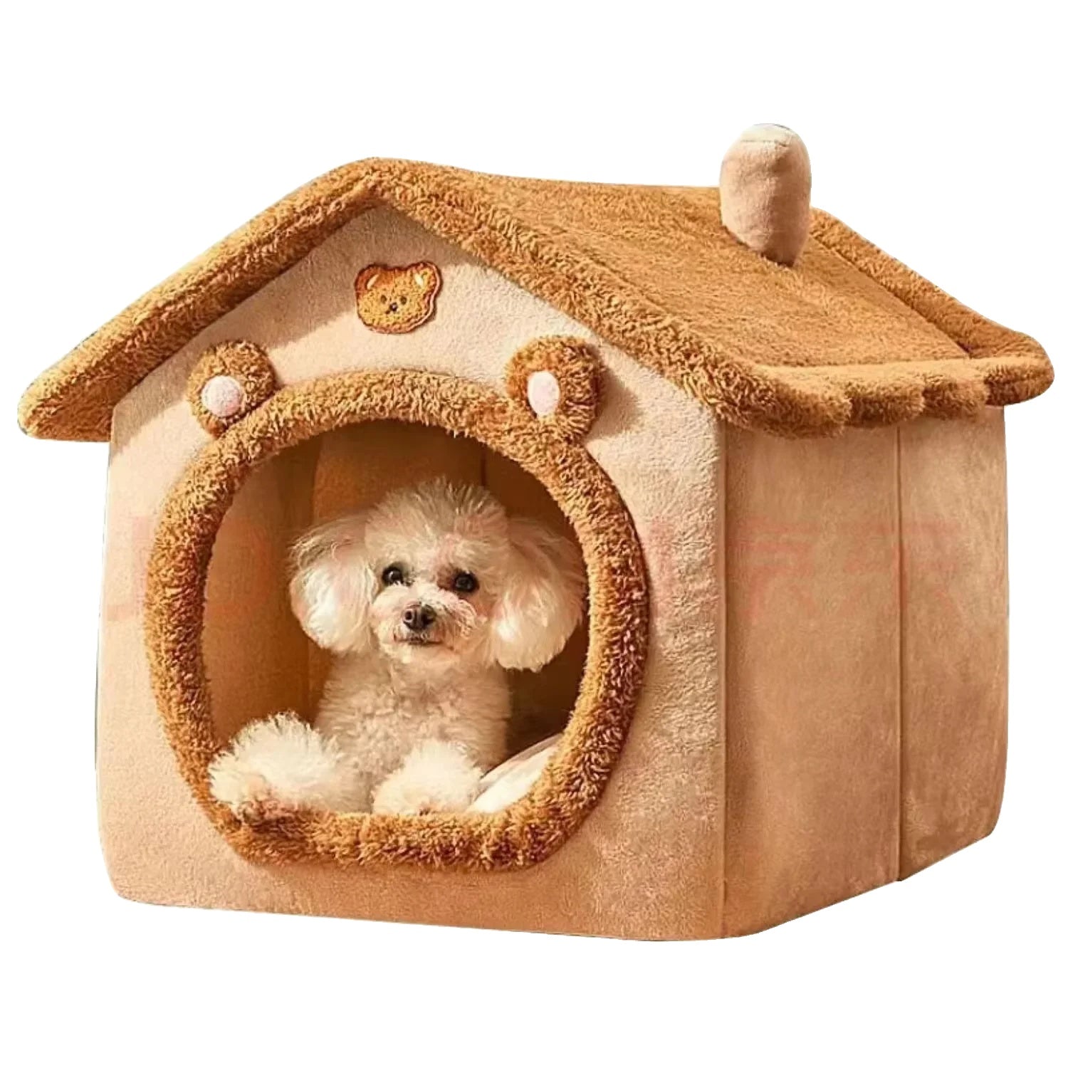 Variant image for Cat House Indoor – All-Season Comfort, Durable Material, Removable Cushion-5