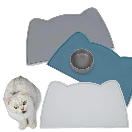 Silicone Dog Bowl Mat – Waterproof, Anti-Slip, Easy to Clean for Dogs and Cats-2