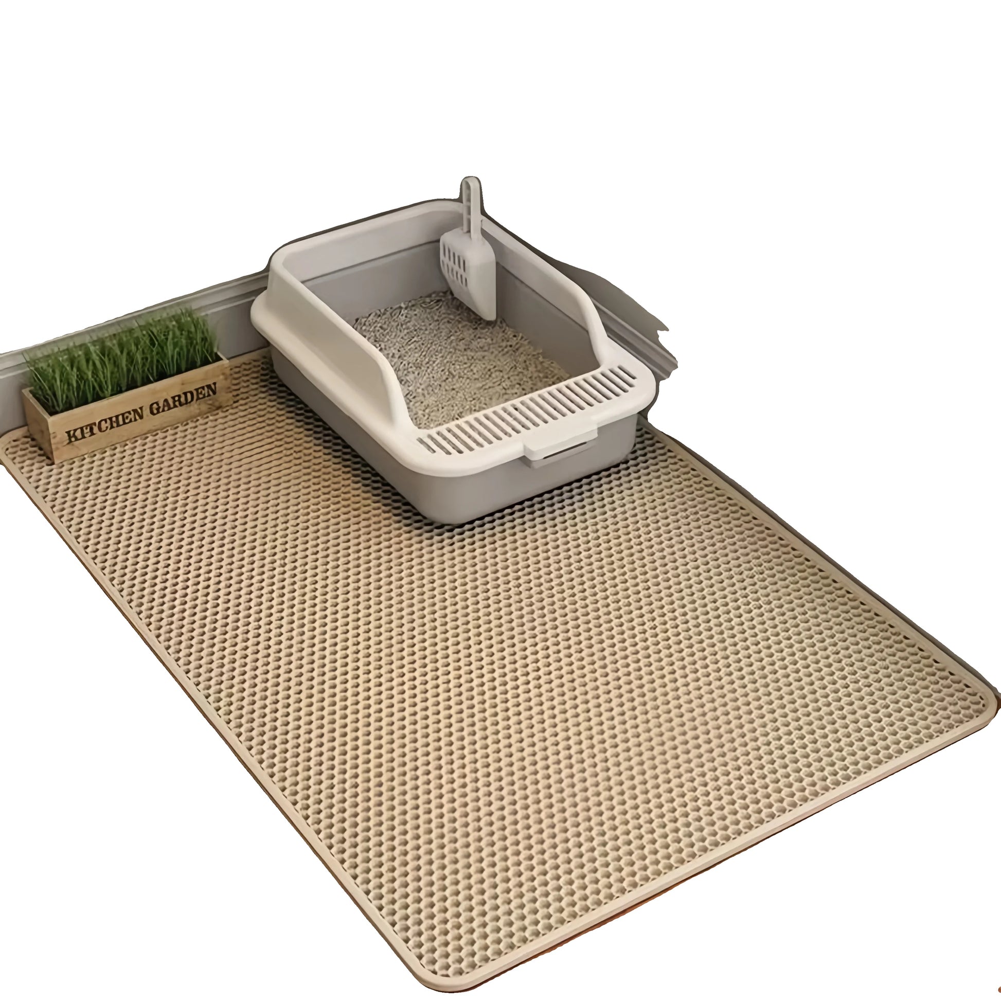 Variant image for Cat Litter Mat for Cats and Dogs – Waterproof, Non-Slip, Washable Double Layer Design-14