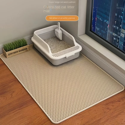 Variant image for Cat Litter Mat for Cats and Dogs – Waterproof, Non-Slip, Washable Double Layer Design-4