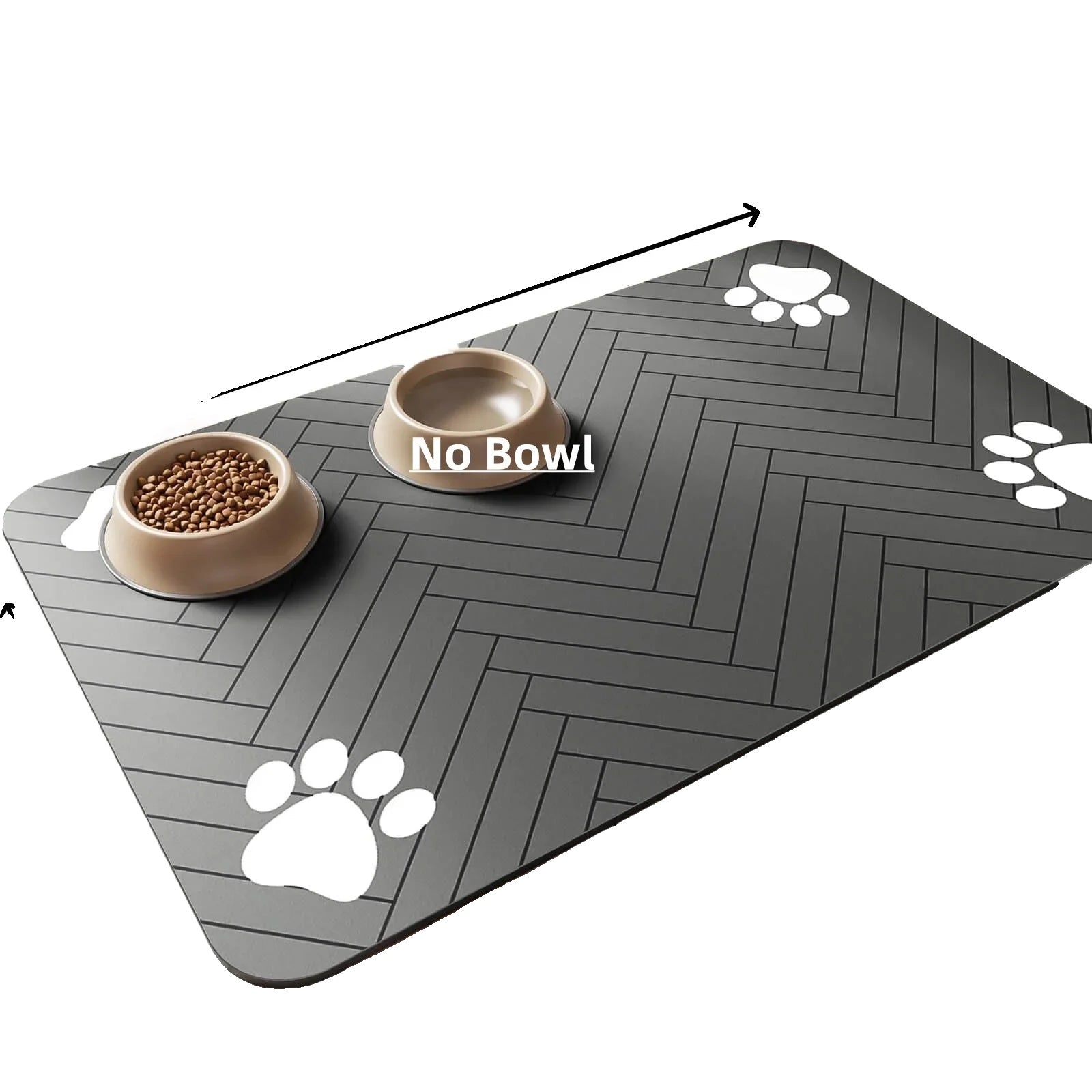 Variant image for Pet Feeding Mat for Dogs and Cats – Absorbent, Waterproof, Non-Slip Rubber Backing-3