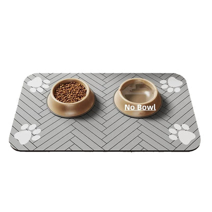Variant image for Pet Feeding Mat for Dogs and Cats – Absorbent, Waterproof, Non-Slip Rubber Backing-4