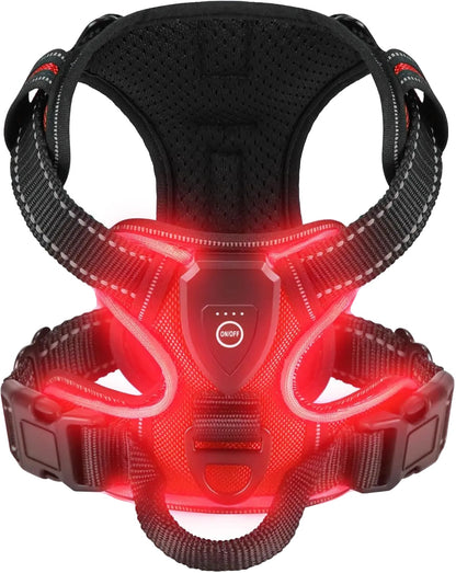 Variant image for LED Dog Harness for Night Safety – No Pull Design, Rechargeable, Comfortable Fit-14